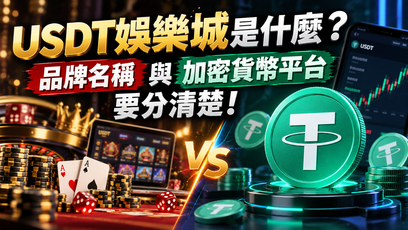 USDT娛樂城是什麼?品牌名稱與加密貨幣平台要分清楚