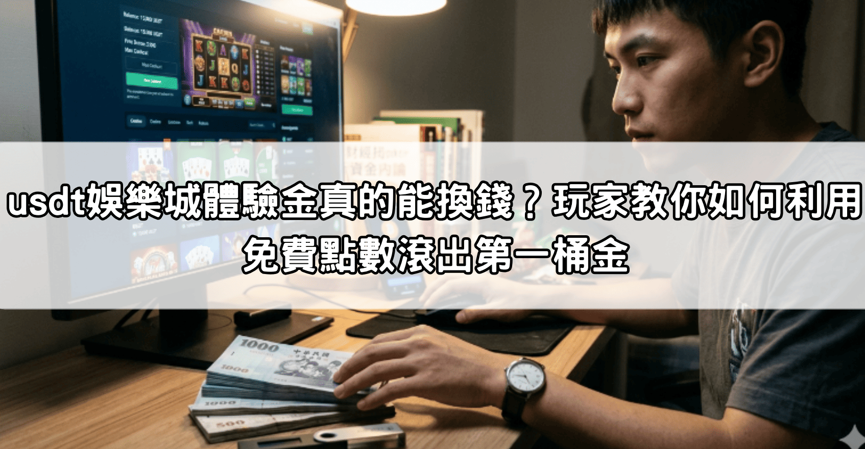 usdt娛樂城體驗金真的能換錢？玩家教你如何利用免費點數滾出第一桶金